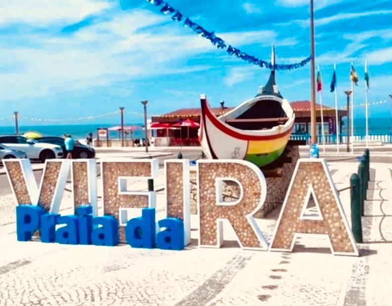 Apartamento Vista Mar Vieira de Leiria Luaran gambar