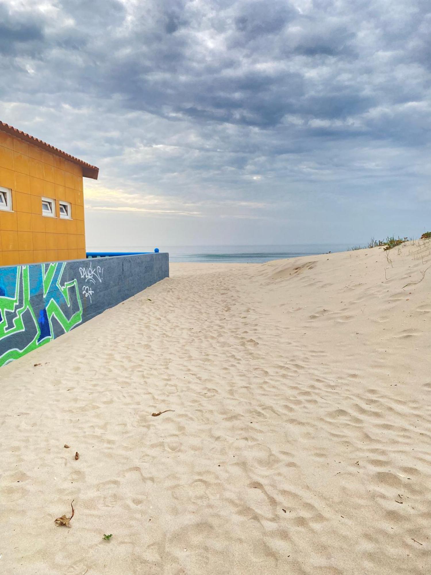 Apartamento Vista Mar Vieira de Leiria Luaran gambar